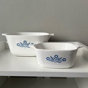 Corning Ware Cornflower Set of 2 (22 oz & 1 3/4 qt)